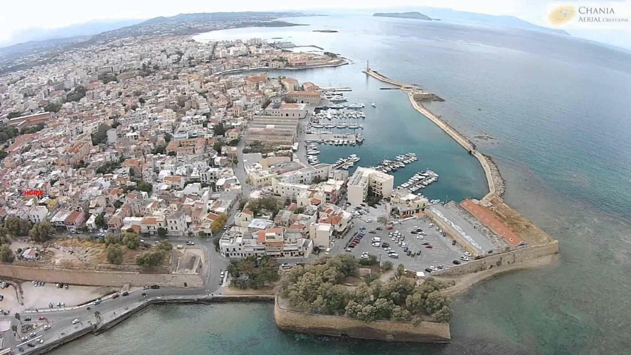 Calle Veneziana Chrissi Akti Chania Exterior foto